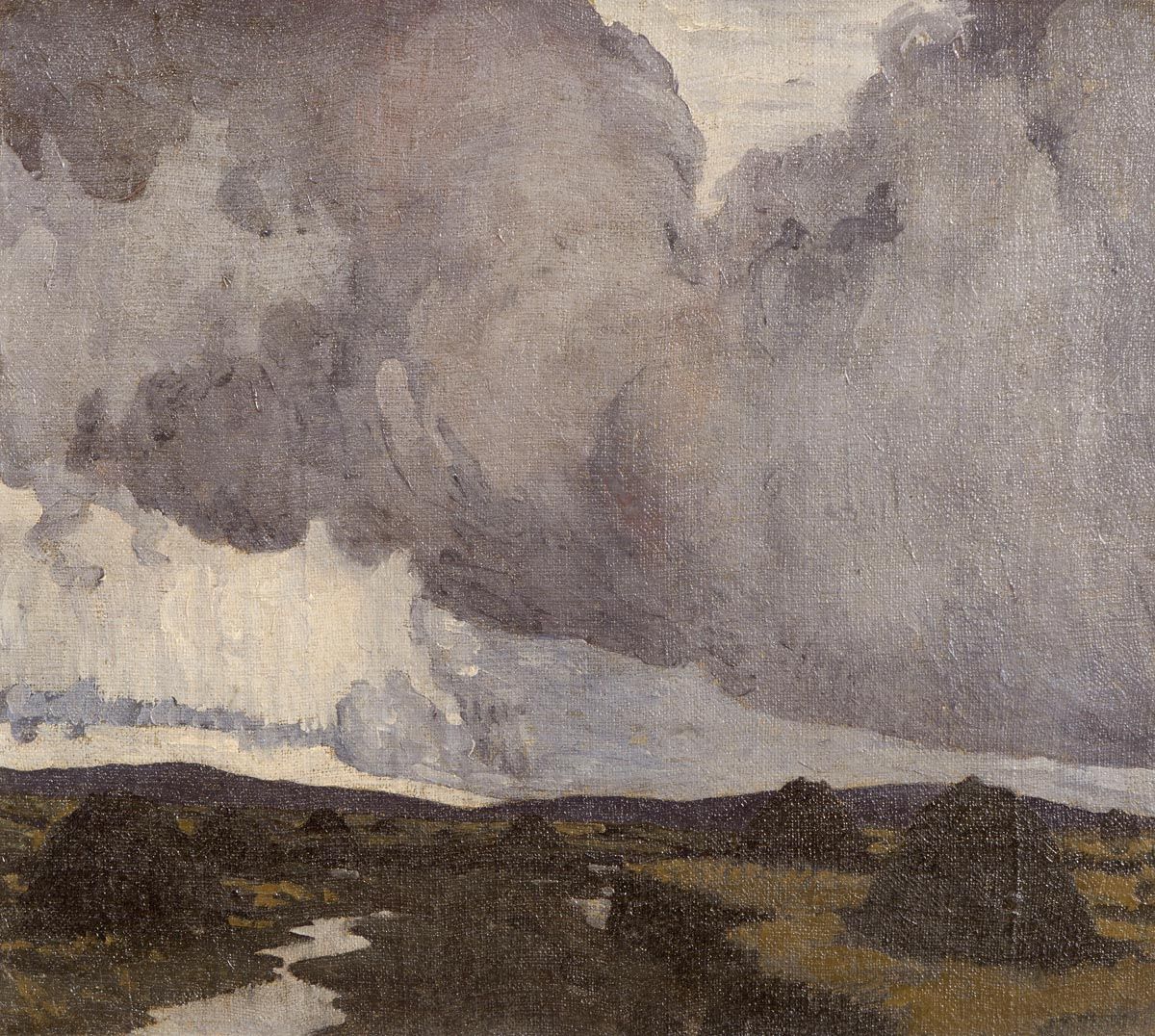Paul Henry RHA (1876-1958), A Western Landscape 1919 at Morgan O'Driscoll Art Auctions