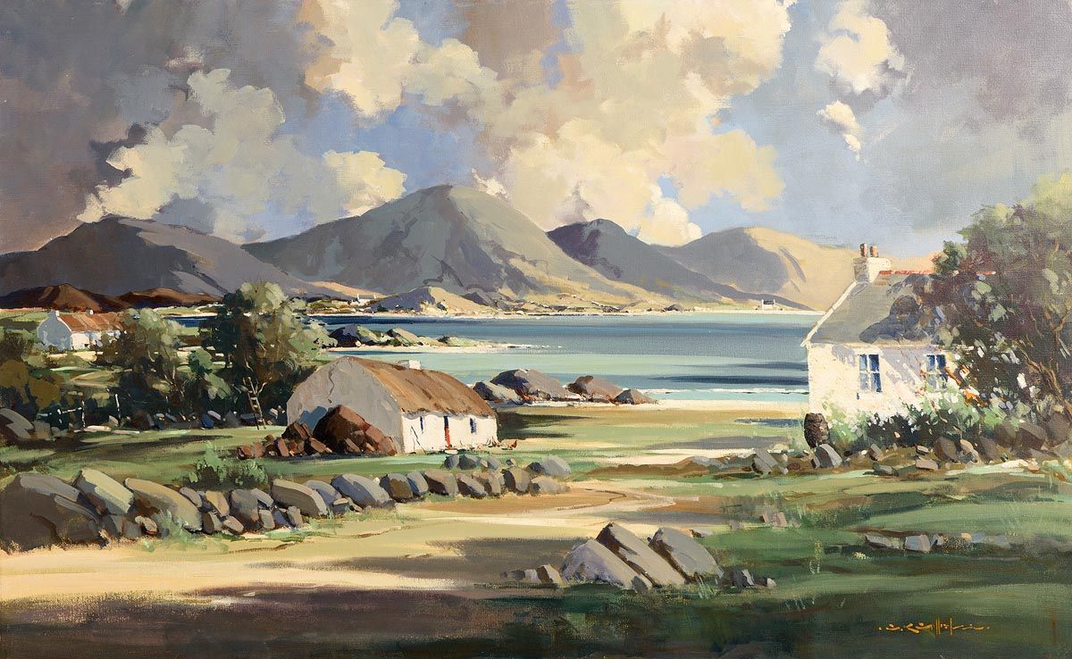 George Gillespie, Lough Anure, Co. Donegal at Morgan O'Driscoll Art Auctions