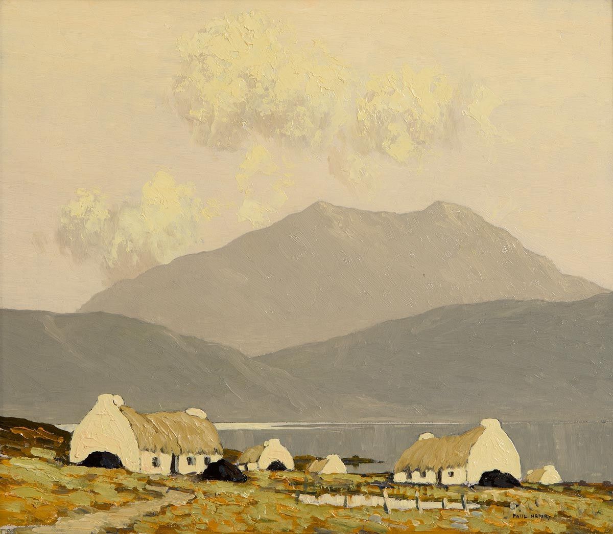 Paul Henry, Killary Bay, Connemara (1924-5) at Morgan O'Driscoll Art Auctions