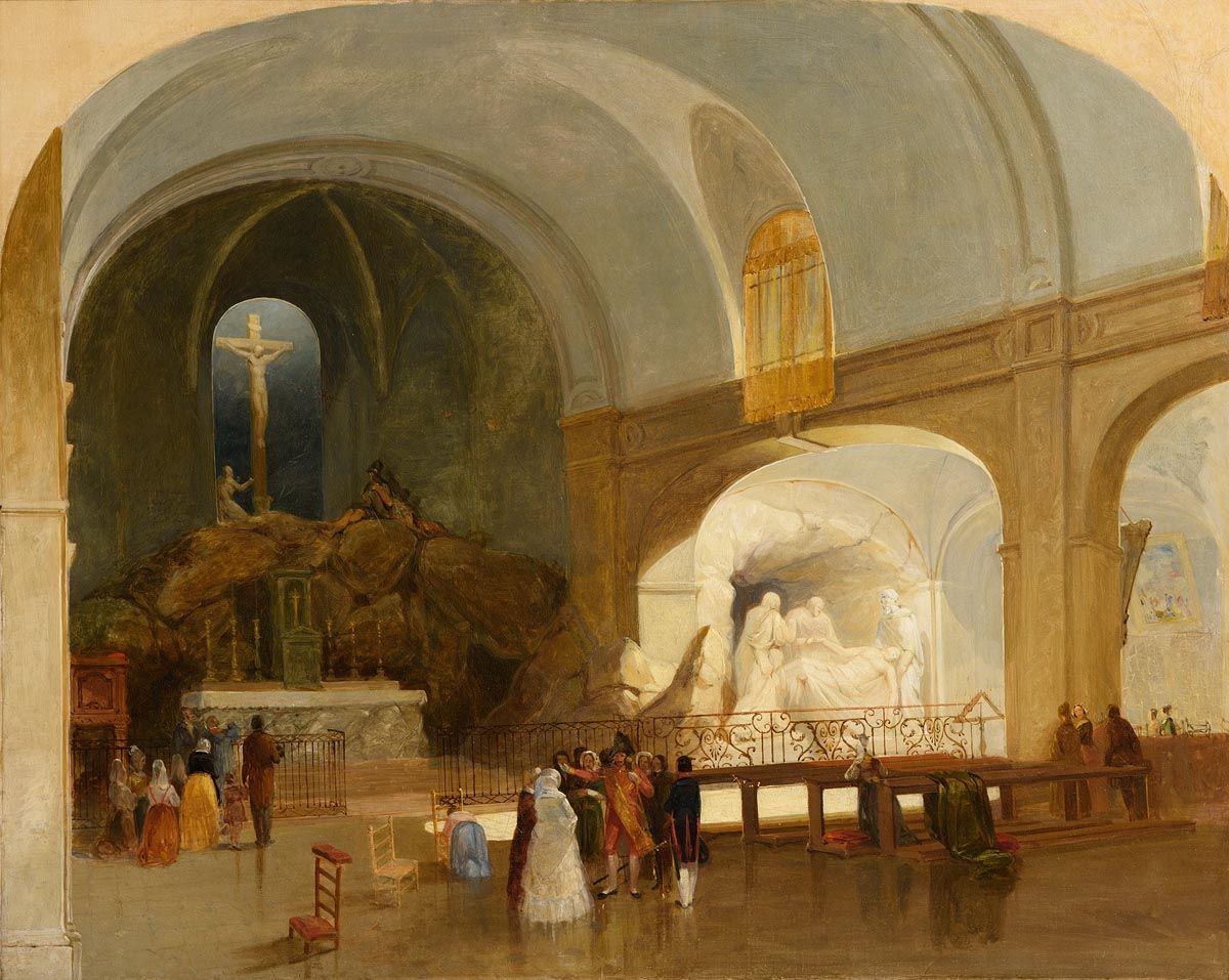 James Mahoney, The Church of St Roch, Paris at Morgan O'Driscoll Art Auctions