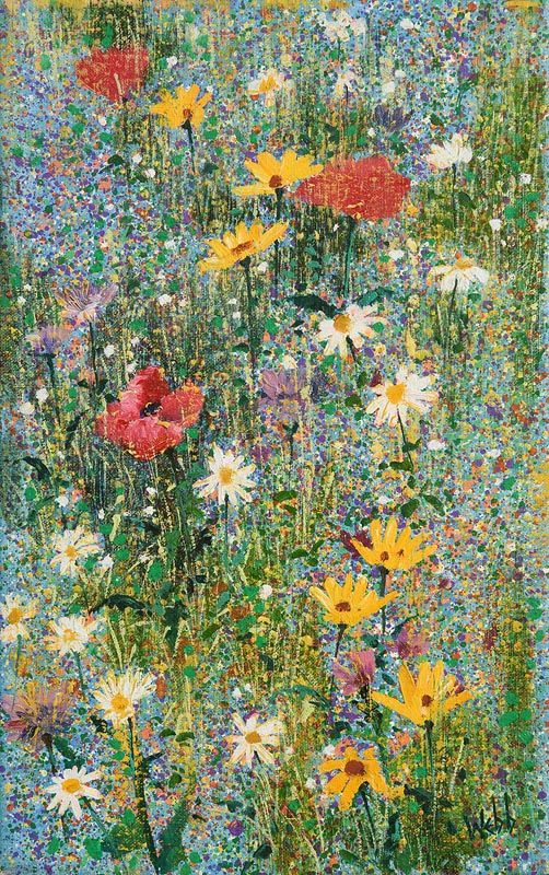 Kenneth Webb, Wild Flower Meadow at Morgan O'Driscoll Art Auctions