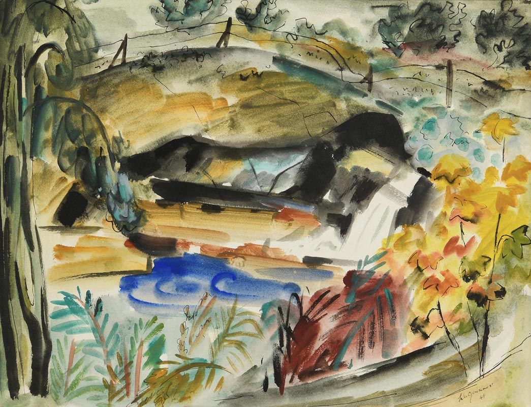 Norah Allison McGuinness, Spring Lake, Co. Wicklow (1944) at Morgan O'Driscoll Art Auctions