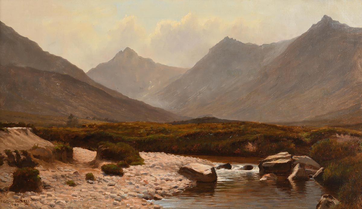 West of Ireland Landscape (1885) at Morgan O'Driscoll Art Auctions