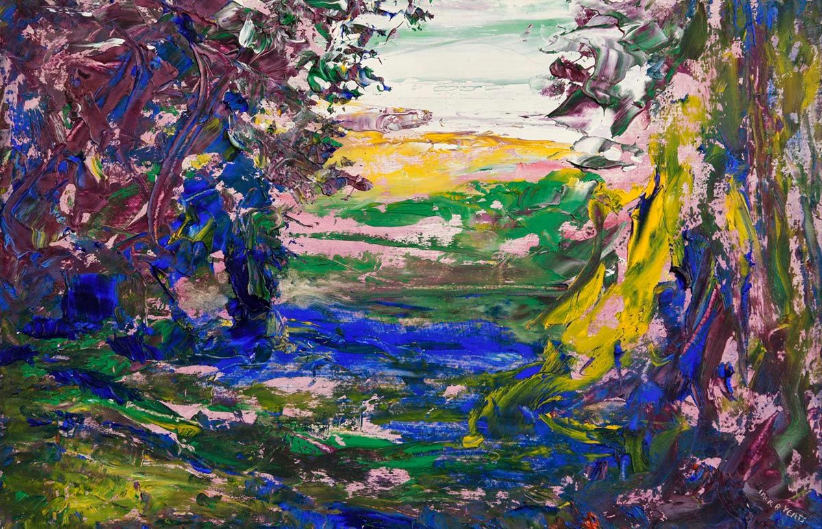 Jack Butler Yeats, Through the Woods to the Sea (1951) at Morgan O'Driscoll Art Auctions