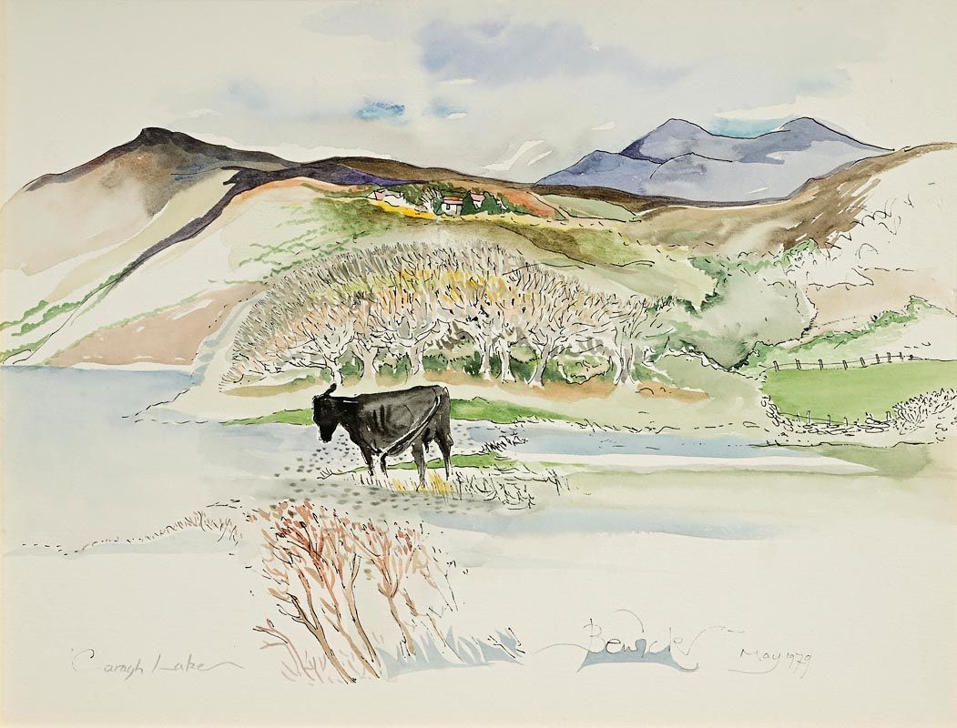 Pauline Bewick RHA (1935-2022), Caragh Lake, Kerry (1979) at Morgan O'Driscoll Art Auctions