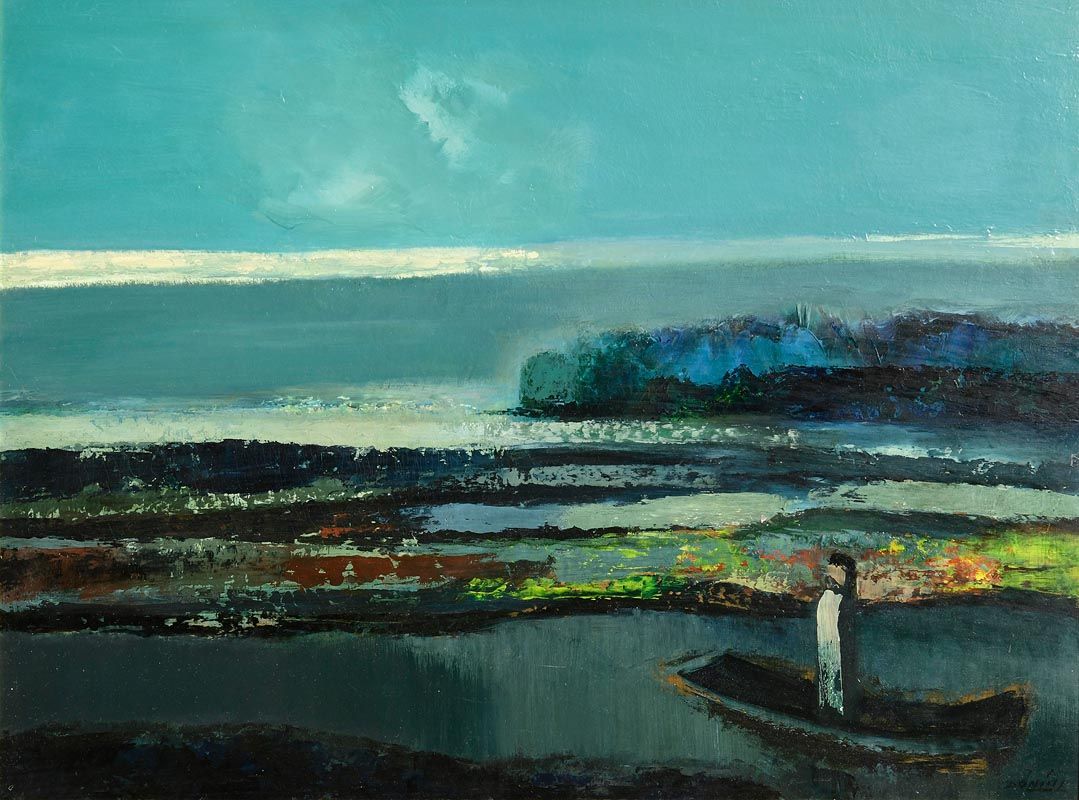 Daniel O'Neill, Between the Lights at Morgan O'Driscoll Art Auctions