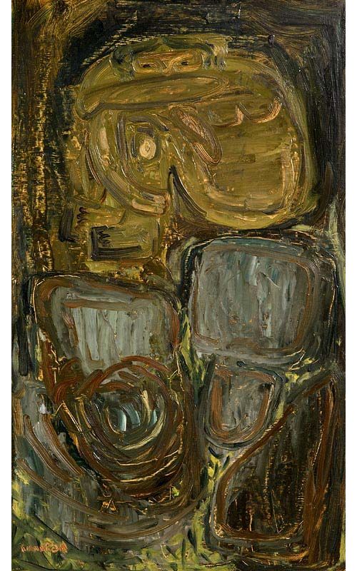 Nano Reid, Figure by a Well (1962) at Morgan O'Driscoll Art Auctions