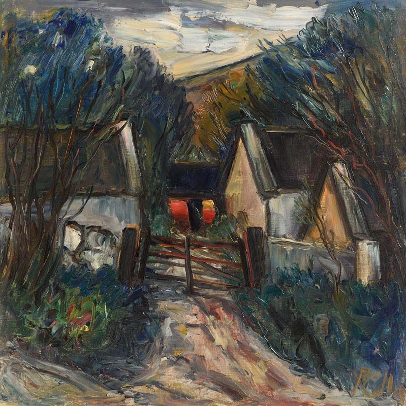 Peter Collis, The Farm Gate, Co Wicklow at Morgan O'Driscoll Art Auctions
