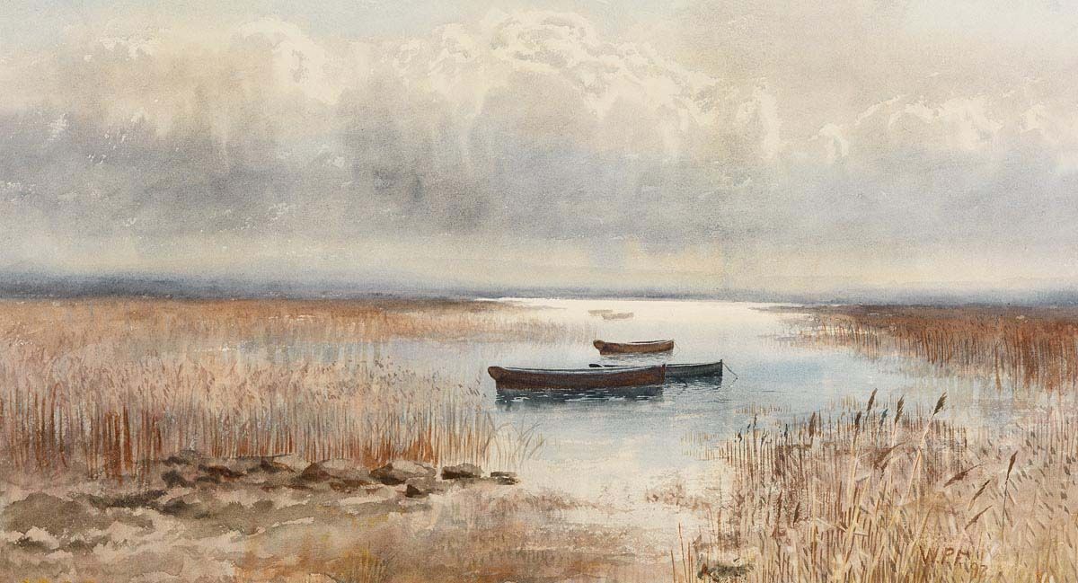 Percy French, Connemara Landscape (1893) at Morgan O'Driscoll Art Auctions