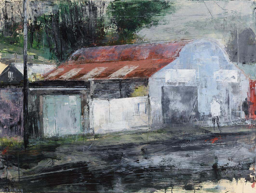 Donald Teskey, Garage (2012) at Morgan O'Driscoll Art Auctions