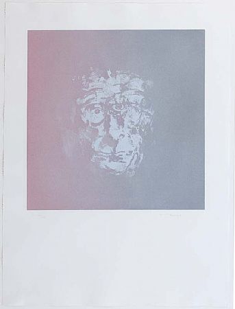 Louis Le Brocquy HRHA (b.1916), Beckett at Morgan O'Driscoll Art Auctions