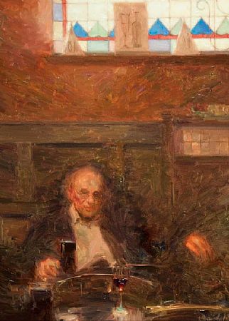 Kenneth McKendry (20th/21st Century), Interior, John Hewit Bar, Belfast at Morgan O'Driscoll Art Auctions