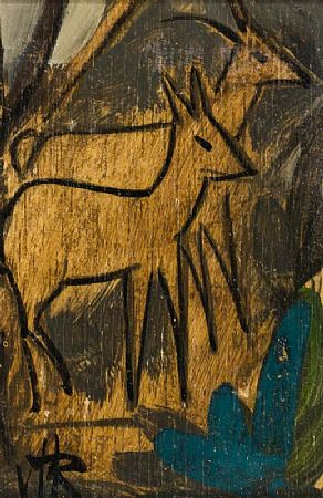 Markey Robinson (1918-1999), Deer in the Forest at Morgan O'Driscoll Art Auctions