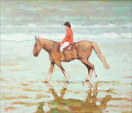 Norman J. Smyth RUA (20th/21st Century), Sea Horse at Morgan O'Driscoll Art Auctions