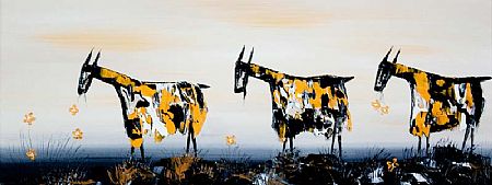 Michael Smyth (b.1961), Travelling Goats at Morgan O'Driscoll Art Auctions