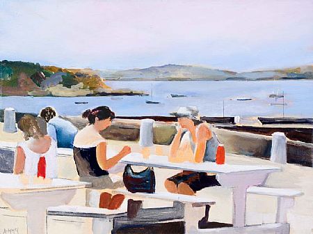Anne Marie McInerney (20th/21st Century), Alfresco, Baltimore at Morgan O'Driscoll Art Auctions