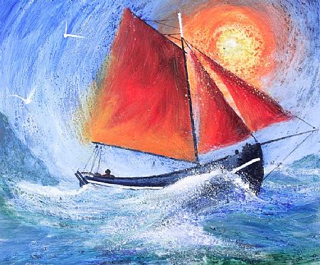 Henry Blackmore (20th/21st Century), Galway Hooker at Morgan O'Driscoll Art Auctions