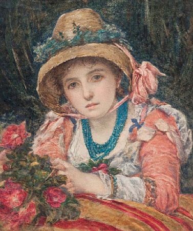 Mary Perrin (fl. 1872-1919), Rossa Ruegos Portrait at Morgan O'Driscoll Art Auctions