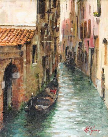 Mat Grogan (20th/21st Century), Venice Canal at Morgan O'Driscoll Art Auctions