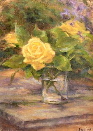 Kevin Flood (20th/21st Century), Yellow Rose at Morgan O'Driscoll Art Auctions