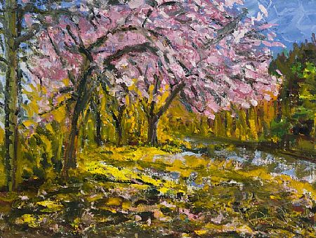 Philip French (20th/21st Century), Blossom by Water at Morgan O'Driscoll Art Auctions