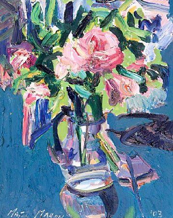Brian McMahon (20th/21st Century), Still Life - Flowers in a Vase at Morgan O'Driscoll Art Auctions
