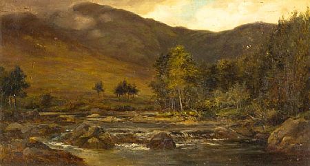 Alexander Williams RHA (1846-1930), River, Connemara at Morgan O'Driscoll Art Auctions