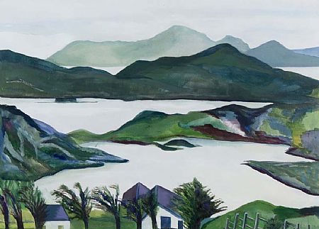 Noelle Cronin (20th/21st Century), View Over the Lake at Morgan O'Driscoll Art Auctions