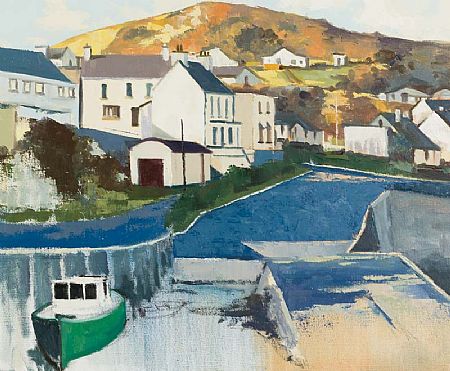 Denis Orme Shaw (20th/21st Century), Downings Harbour, Donegal at Morgan O'Driscoll Art Auctions