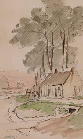 Alexander Williams RHA (1846-1930), Cottage on the Dodder at Morgan O'Driscoll Art Auctions