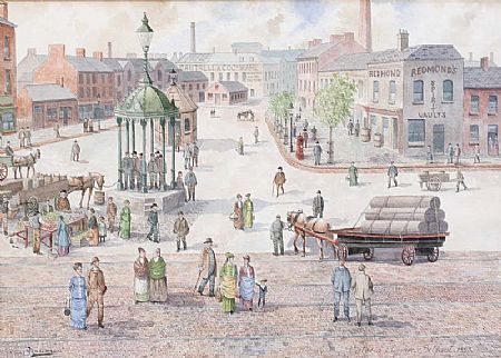James Donaldson (20th/21st Century), Victoria Square, Belfast, 1885 at Morgan O'Driscoll Art Auctions