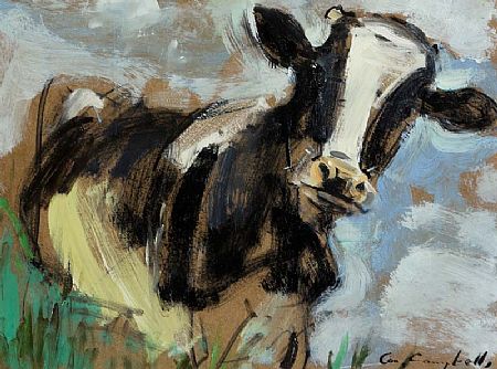 Cornelius Campbell (20th/21st Century), Cow at Morgan O'Driscoll Art Auctions