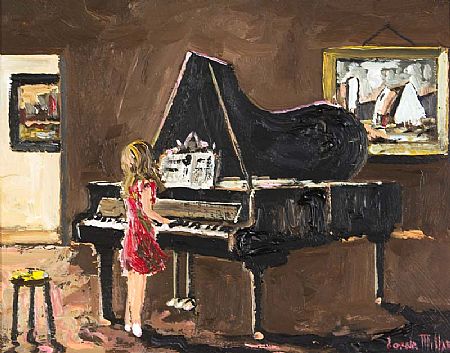 Lorna Millar (20th/21st Century), The Young Pianist at Morgan O'Driscoll Art Auctions