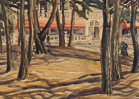 Olive Henry RUA (1902-1989), Park Grounds at Morgan O'Driscoll Art Auctions