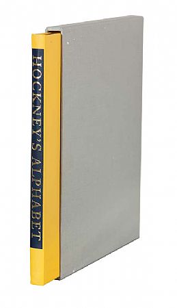 David Hockney (b.1937), 'Hockney's Alphabet' - book edited by Stephen Spender, signed by both David Hockney and Stephen Spender at Morgan O'Driscoll Art Auctions