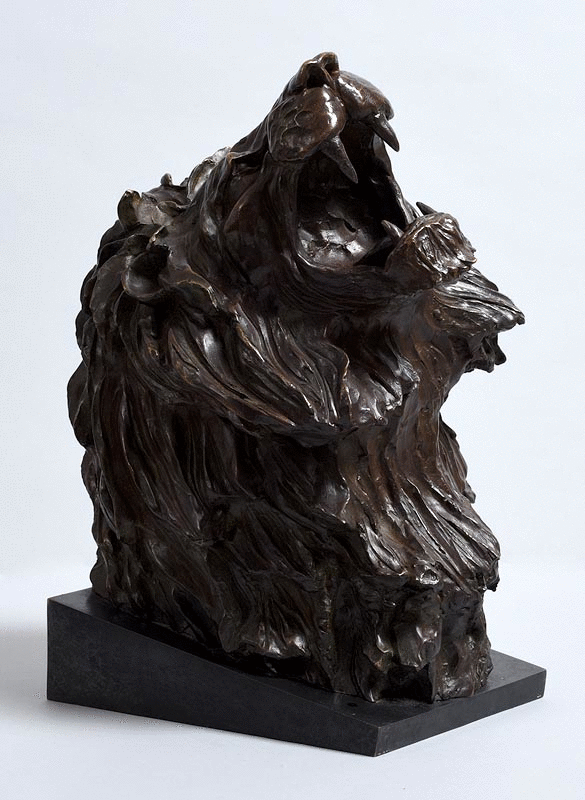 Jos Maria David, Lion's Head (2010) at Morgan O'Driscoll Art Auctions