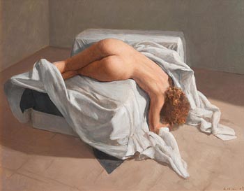 Harry Holland, Female Nude at Morgan O'Driscoll Art Auctions