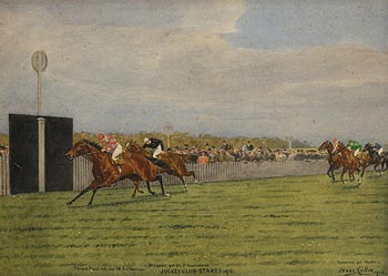 Isaac Cullin, Jockey Club Stakes 1912 at Morgan O'Driscoll Art Auctions