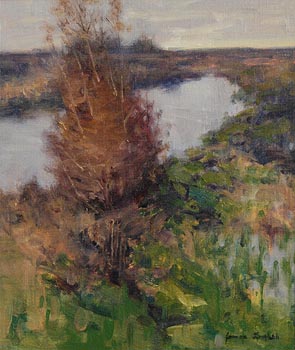 James English, The Birch in Winter at Morgan O'Driscoll Art Auctions
