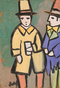 Markey Robinson, Politicians and Envelope at Morgan O'Driscoll Art Auctions