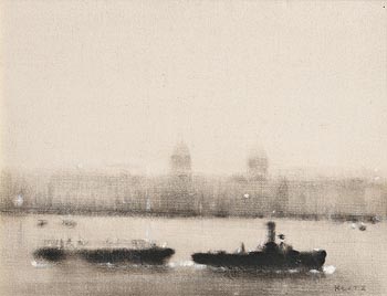 Anthony Robert Klitz, On the Thames at Morgan O'Driscoll Art Auctions