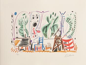 Pablo Picasso, California Atelier II at Morgan O'Driscoll Art Auctions