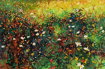 Kenneth Webb, Field Flowers at Morgan O'Driscoll Art Auctions
