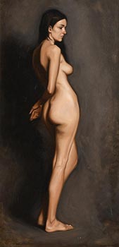 Gearoid Hayes, Female Nude at Morgan O'Driscoll Art Auctions