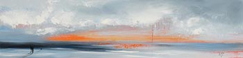 Paula McKinney, Beach Stroll by Sunset at Morgan O'Driscoll Art Auctions