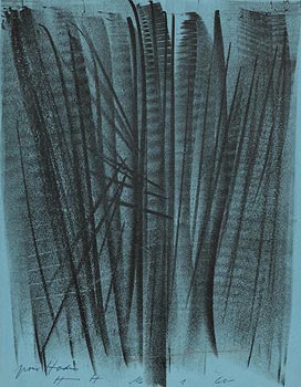 Hans Hartung, L127 (1964) at Morgan O'Driscoll Art Auctions