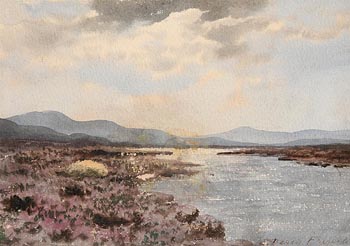 Percy French, Connemara Lake at Morgan O'Driscoll Art Auctions