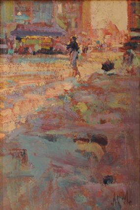 Arthur K. Maderson (b.1942), Wymouth Sunset at Morgan O'Driscoll Art Auctions