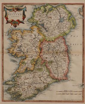 Robert Morden (c.1650-1703), Original Map of Ireland at Morgan O'Driscoll Art Auctions
