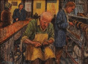 James McDonald (b.1939), The Cobblers Shop at Morgan O'Driscoll Art Auctions